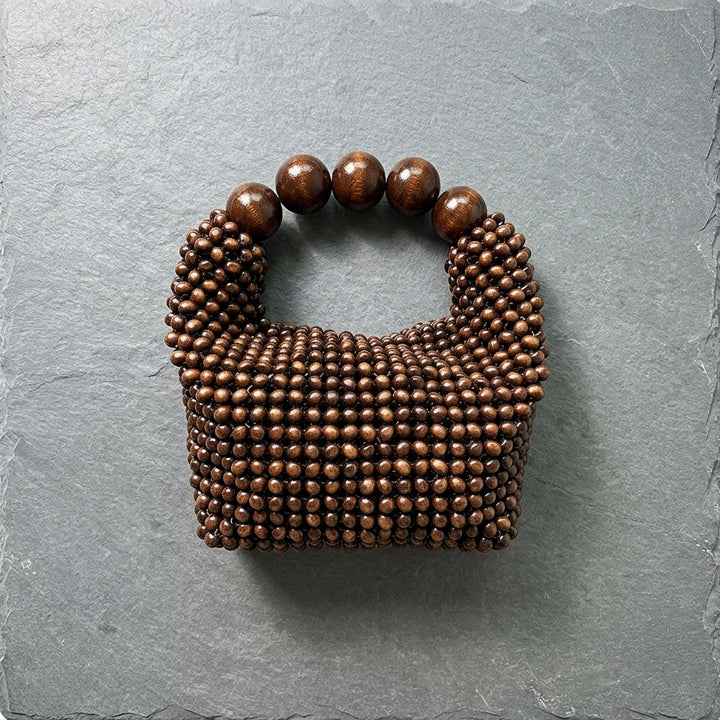 Fontaine Woven Bead Clutch