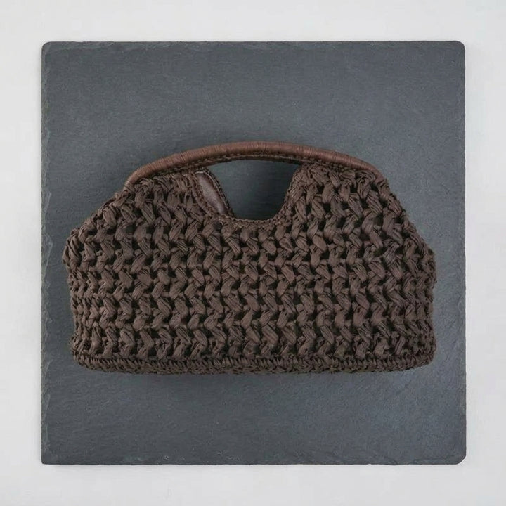 Adria Woven Clutch Bag