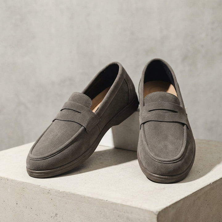 Boulder Suede Slip-On Loafers