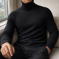 Leroux Knit Turtleneck Sweater