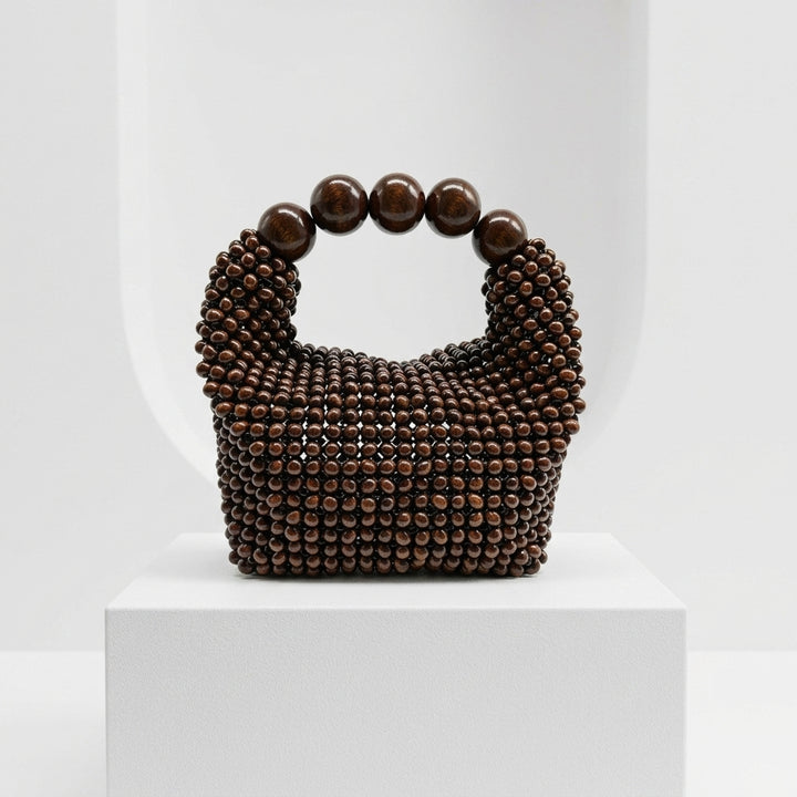 Fontaine Woven Bead Clutch