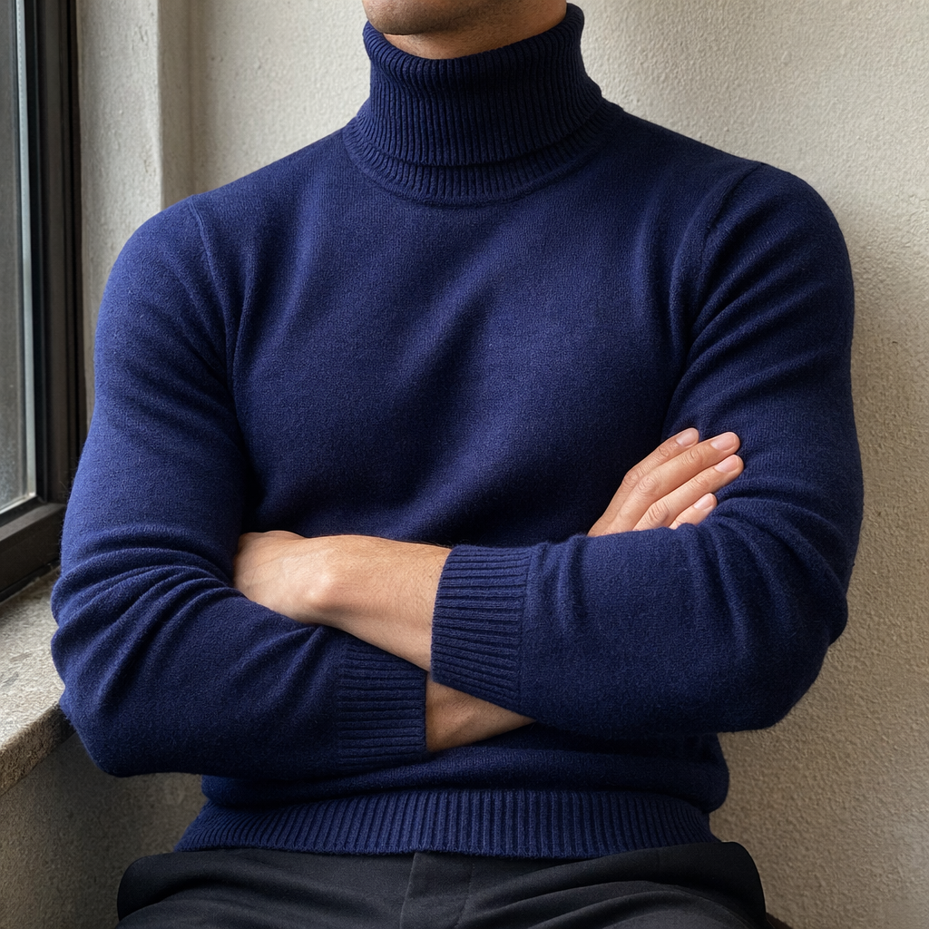 Leroux Knit Turtleneck Sweater