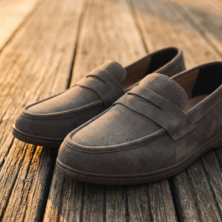 Boulder Suede Slip-On Loafers