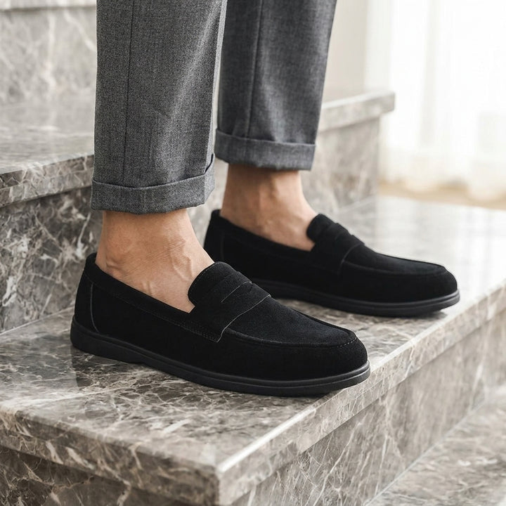 Boulder Suede Slip-On Loafers