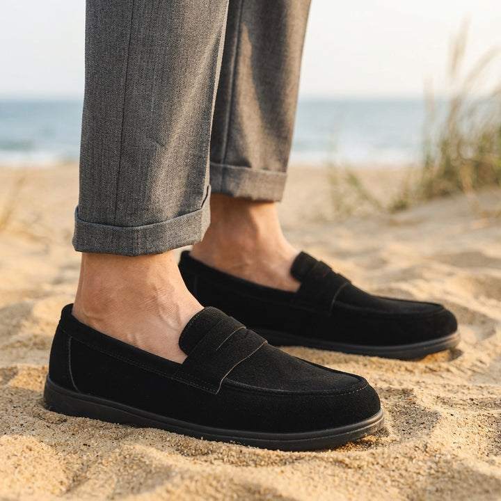 Boulder Suede Slip-On Loafers