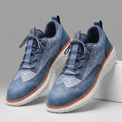 Voyage Leather Wingtip Sneakers