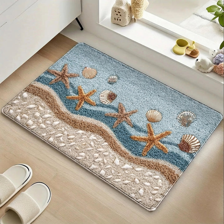Oceanic Coral Bath Mat