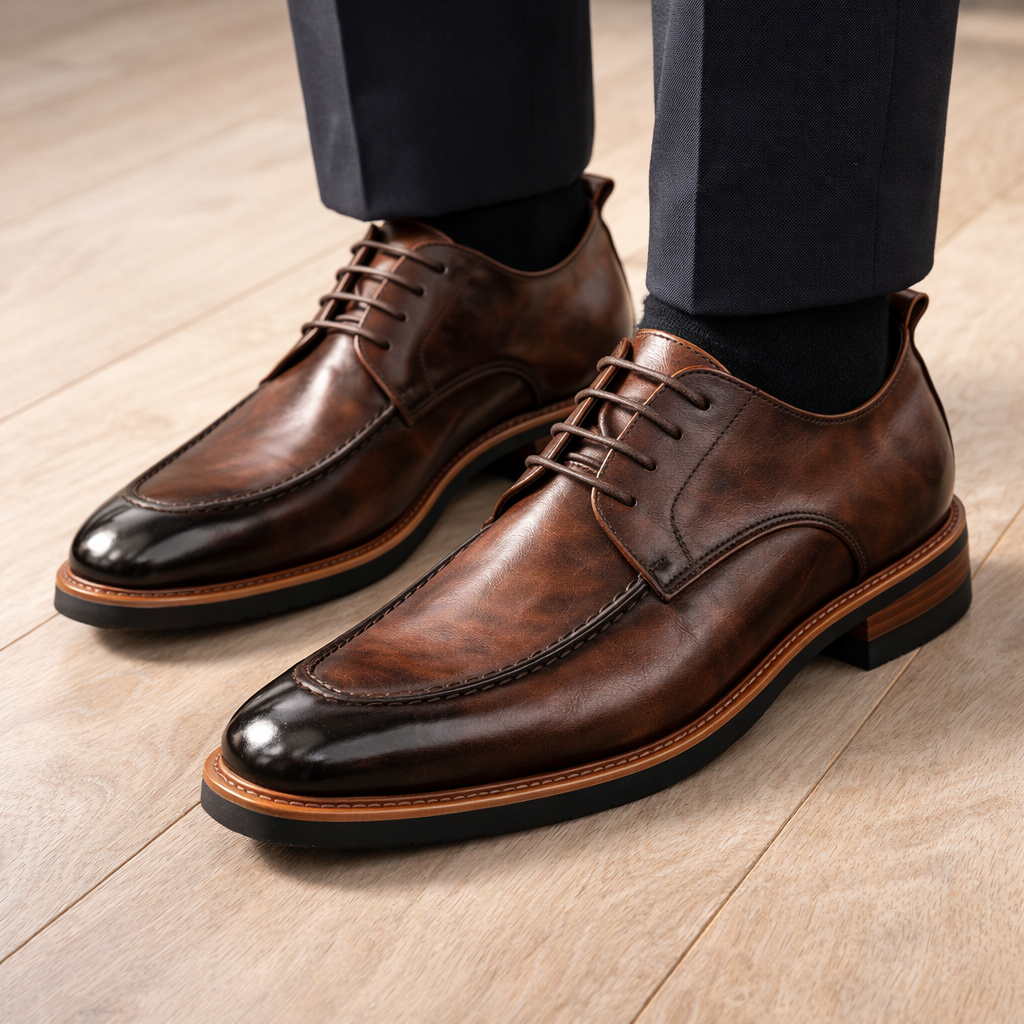 Thorne Leather Derbies