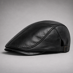 Garrison Distressed Leather Ivy Hat