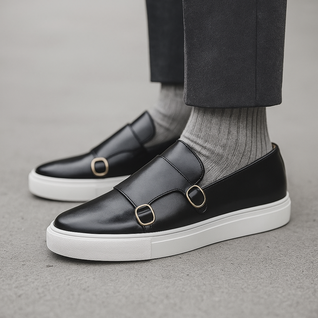 Sierra Monkstrap Leather Loafer