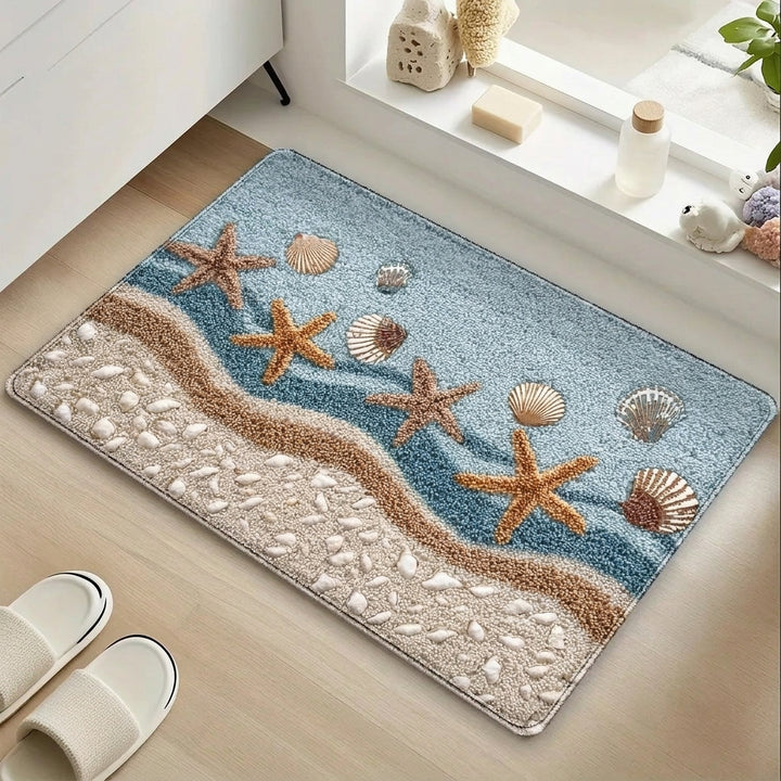 Oceanic Coral Bath Mat