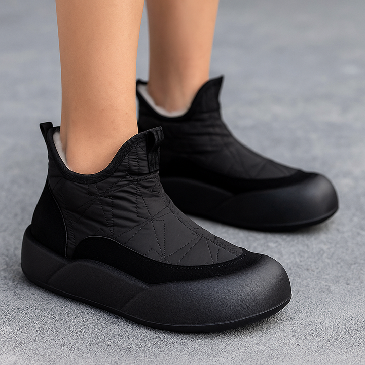 Fiora Fleece Ankle Boots