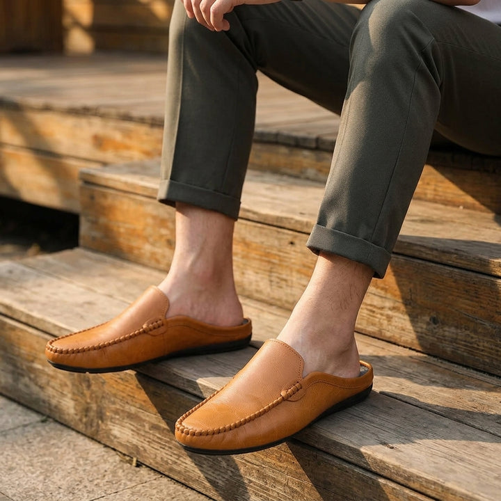 Laguna Leather Mule Loafer