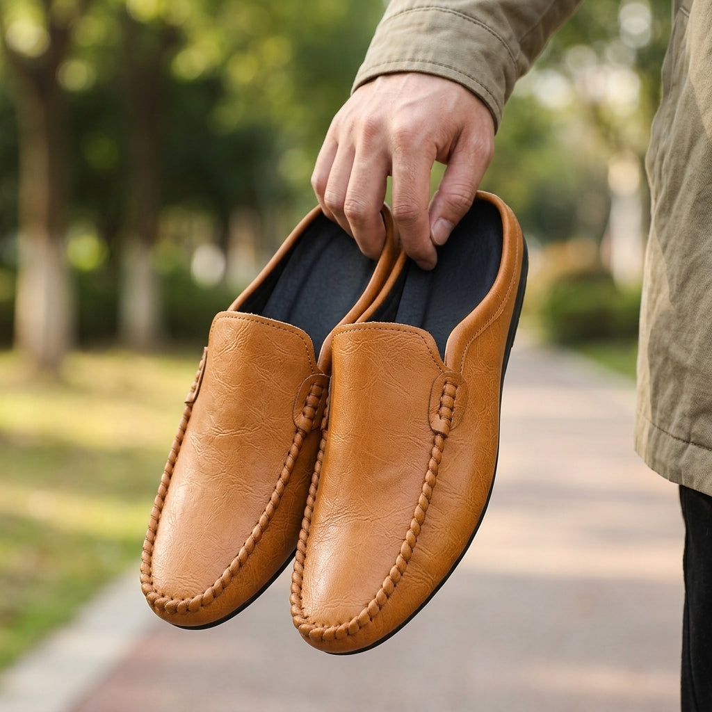 Laguna Leather Mule Loafer