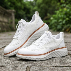 Voyage Leather Wingtip Sneakers