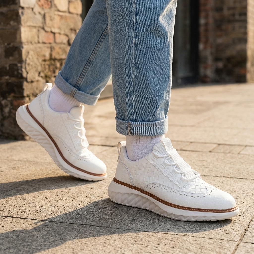 Voyage Wingtip Sneakers