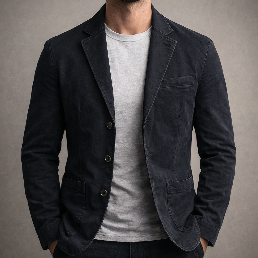 Voyager Cotton Blazer