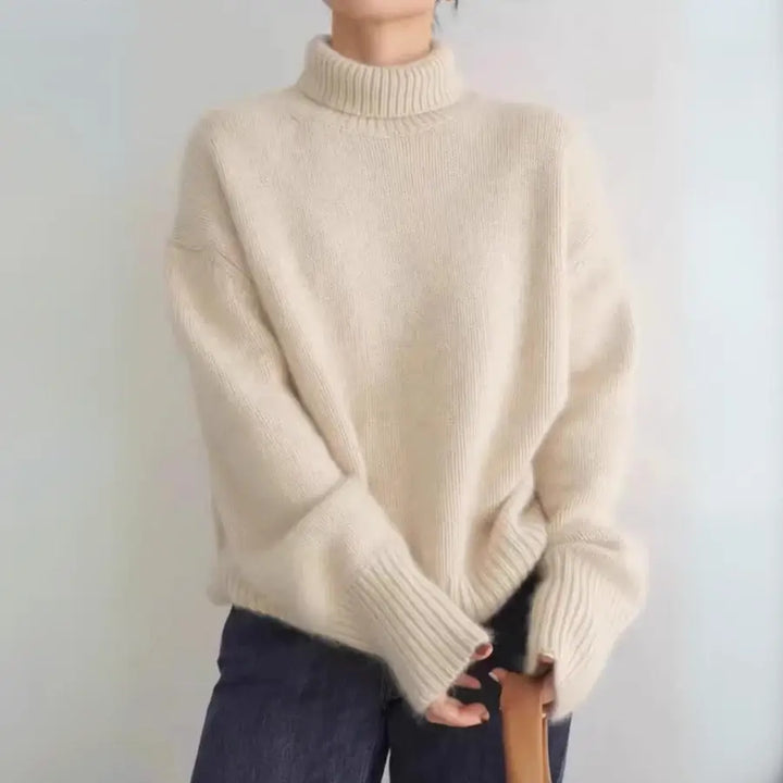 Serenne Cashmere Turtleneck Sweater