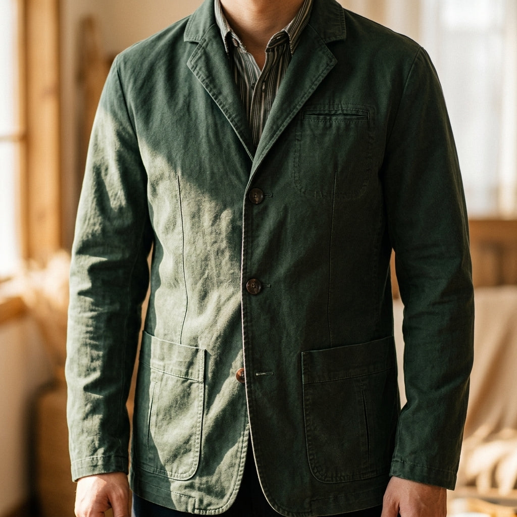 Voyager Cotton Blazer