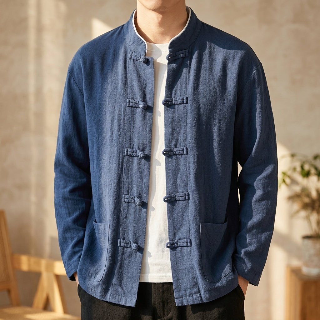 Breeze Mandarin Collar Shirt