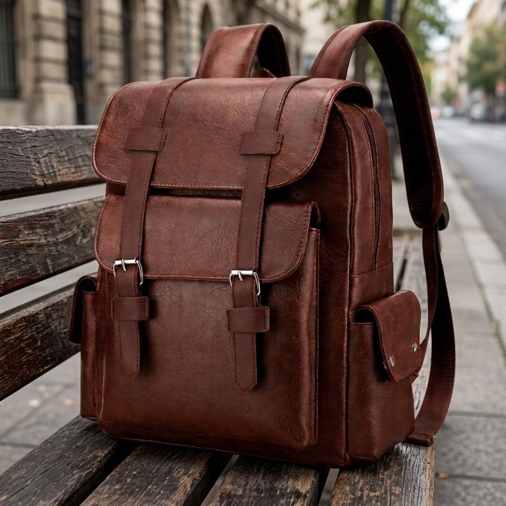 Wexford Leather Backpack