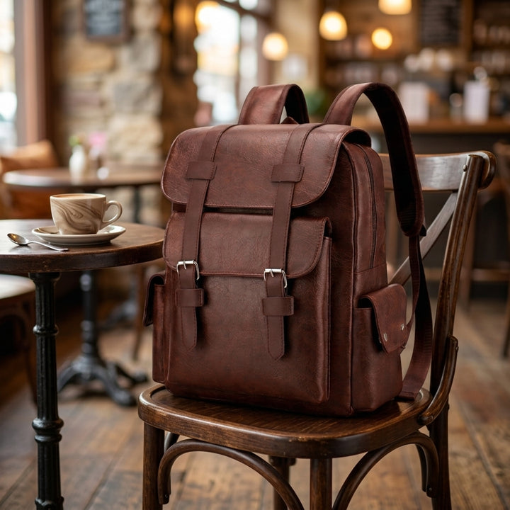 Wexford Leather Backpack