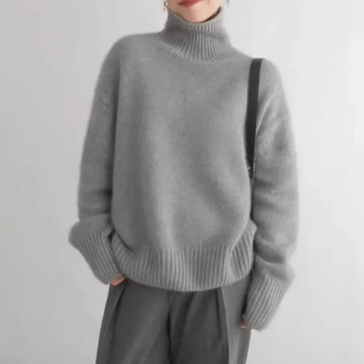 Serenne Cashmere Turtleneck Sweater