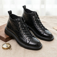 Avenue Leather Derby Boot
