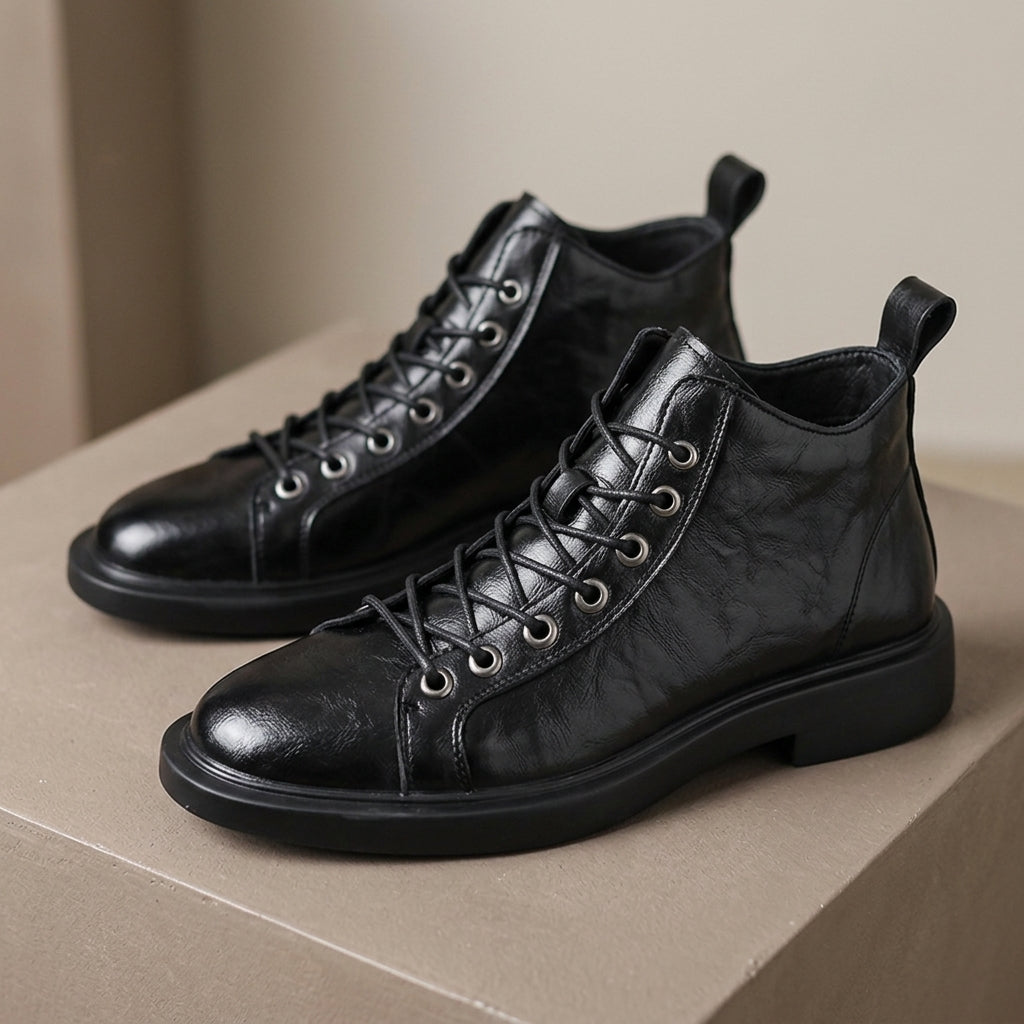 Avenue Leather Derby Boot