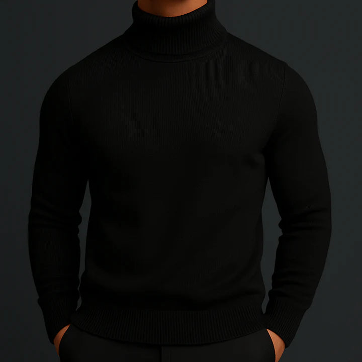 Leroux Knit Turtleneck Sweater