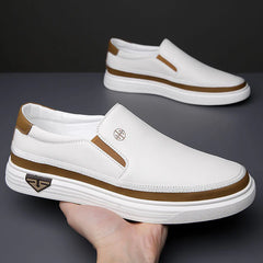 Dario Genuine Leather Slip-Ons