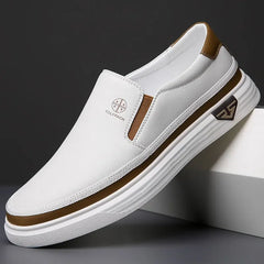 Dario Genuine Leather Slip-Ons