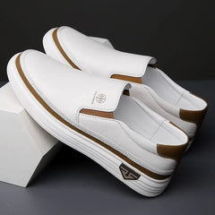 Dario Genuine Leather Slip-Ons