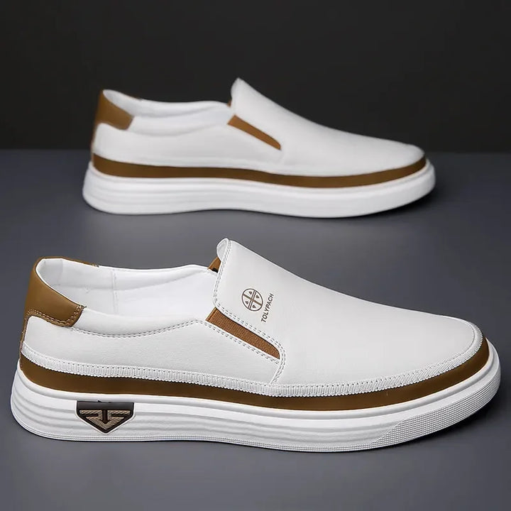 Dario Genuine Leather Slip-Ons