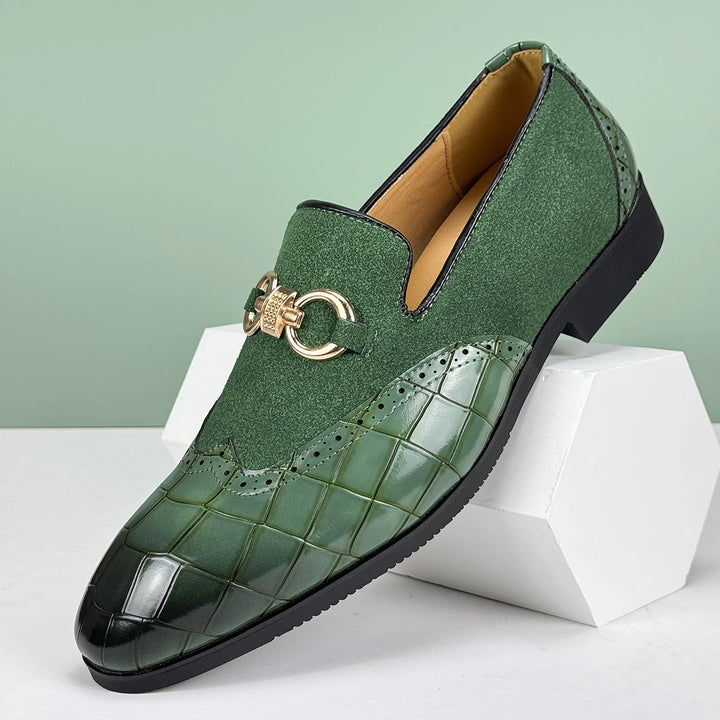 Domenico Classic Leather Loafers