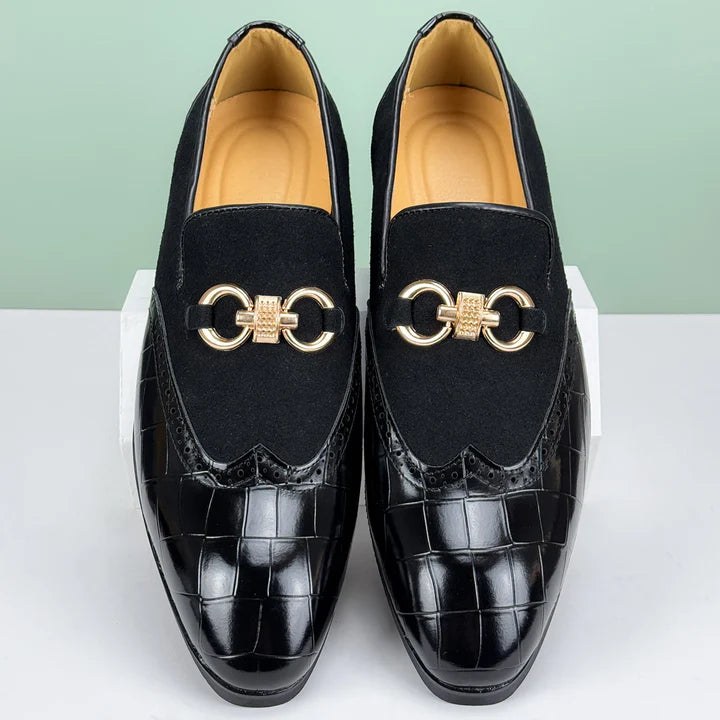 Domenico Classic Leather Loafers