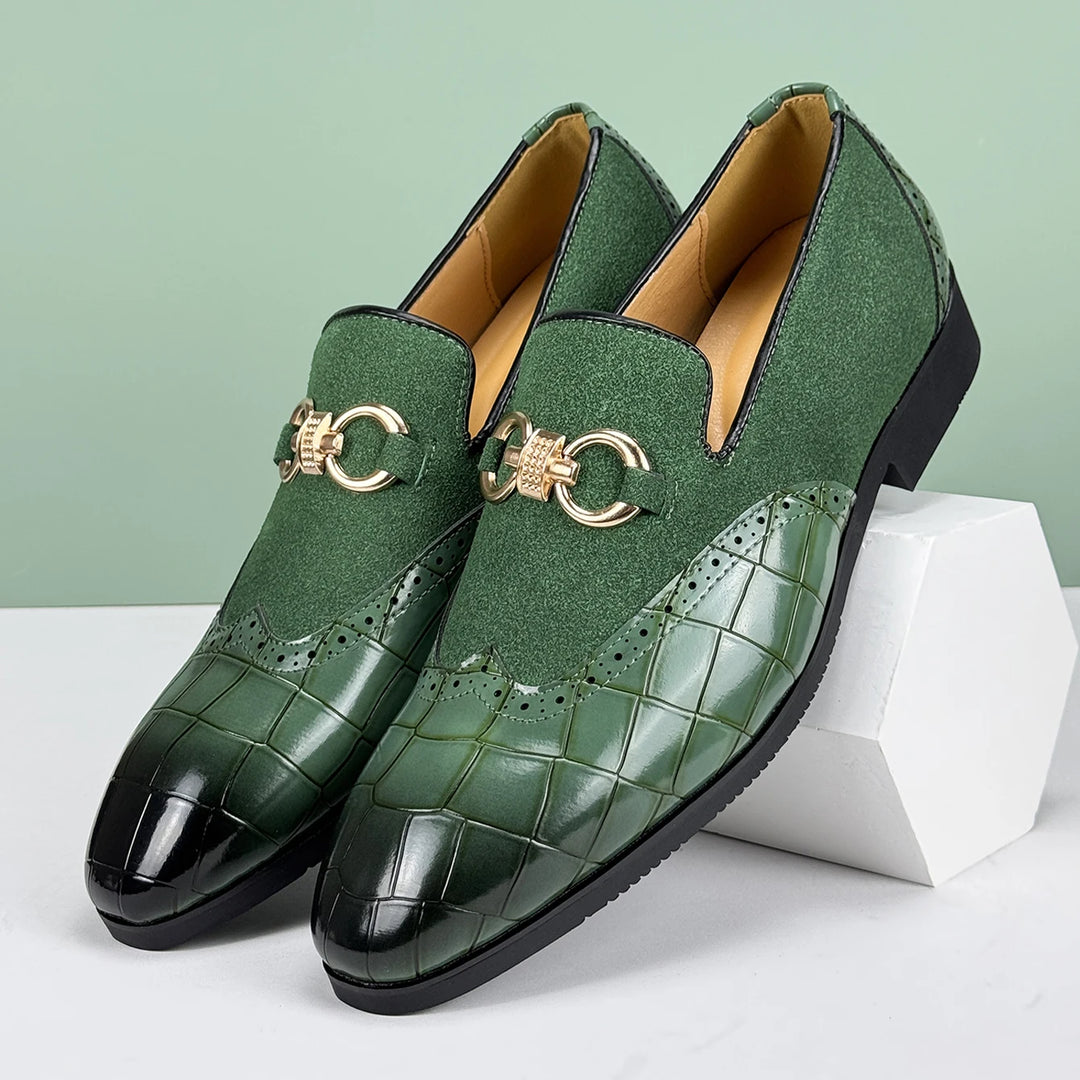Domenico Classic Leather Loafers