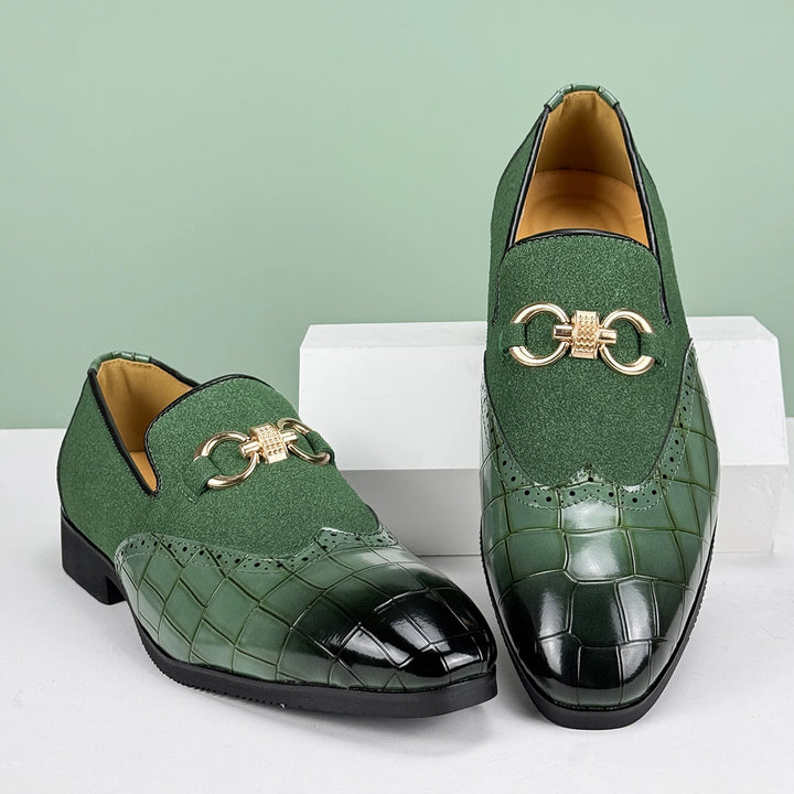 Domenico Classic Leather Loafers
