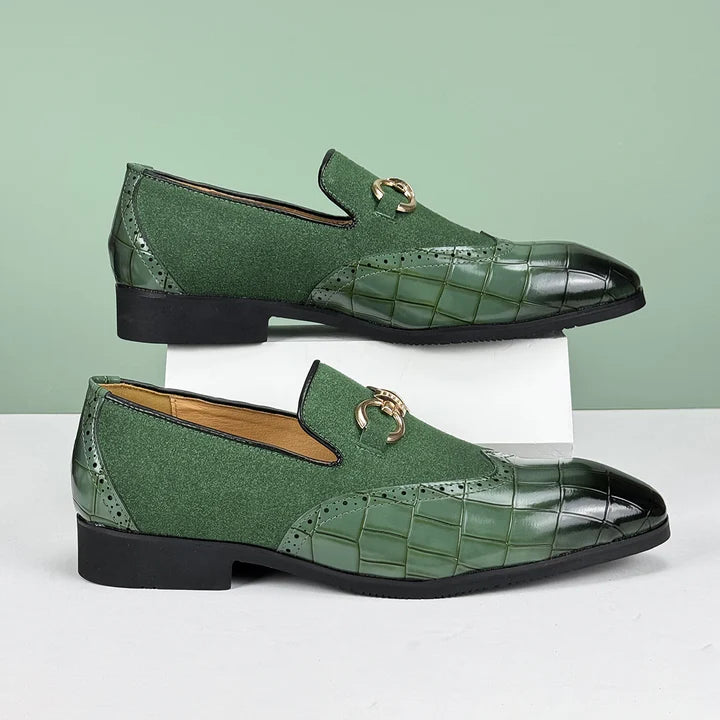 Domenico Classic Leather Loafers