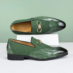 Domenico Classic Leather Loafers