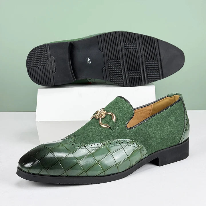 Domenico Classic Leather Loafers