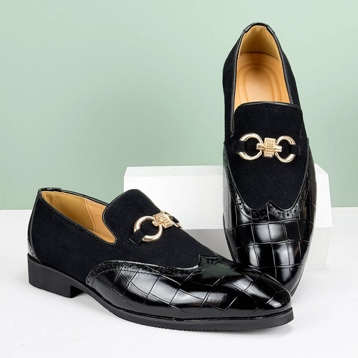Domenico Classic Leather Loafers