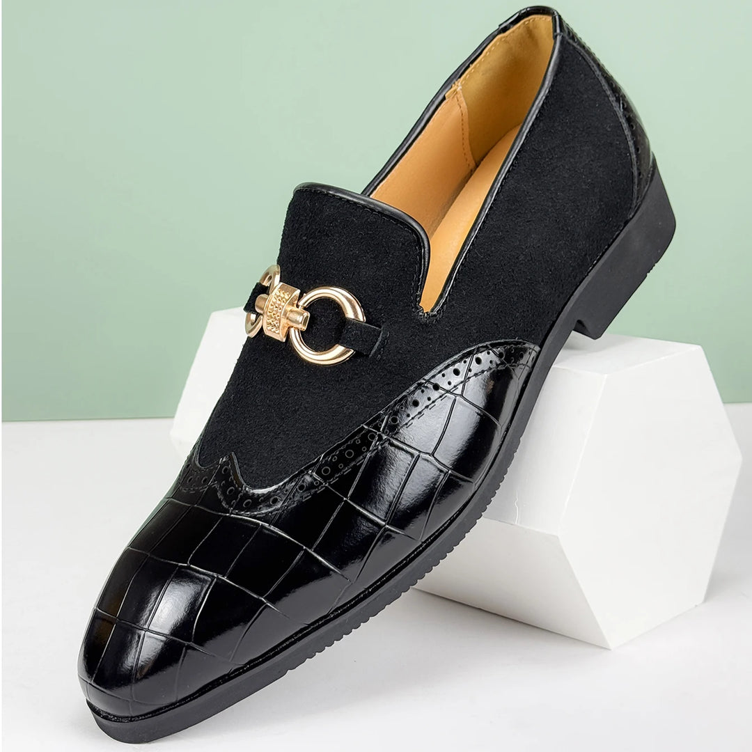 Domenico Classic Leather Loafers