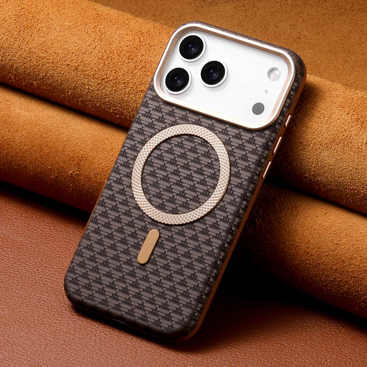 Stratos Leather iPhone Case