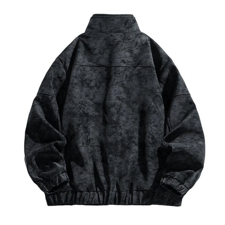 Tavren Leather Collar Jacket