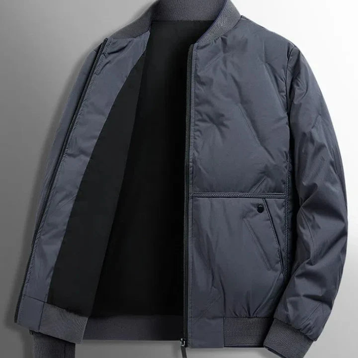 Velin Puffer Bomber Jacket