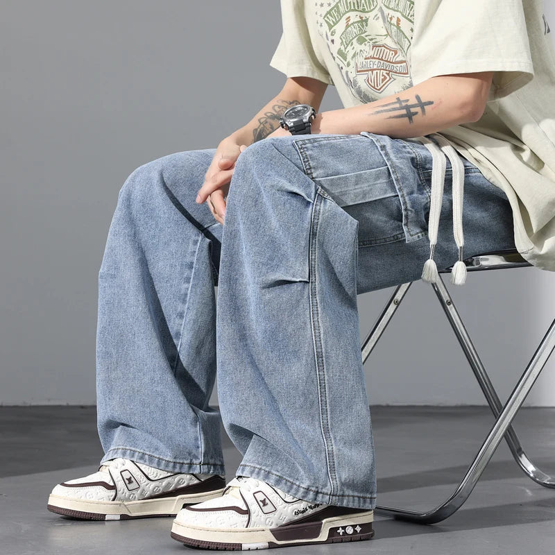 Axton Denim Cargo Jeans