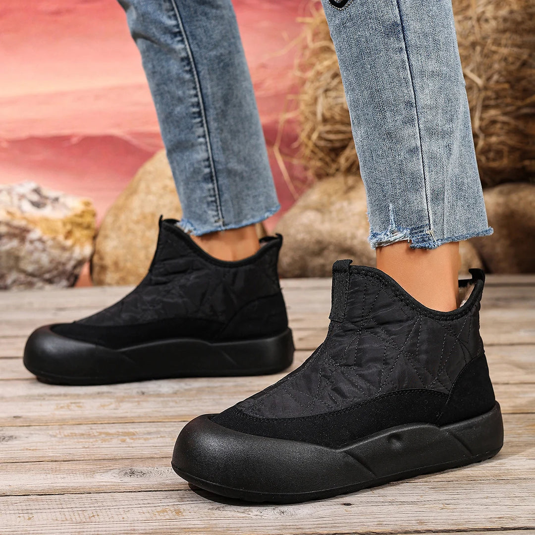 Fiora Fleece Ankle Boots