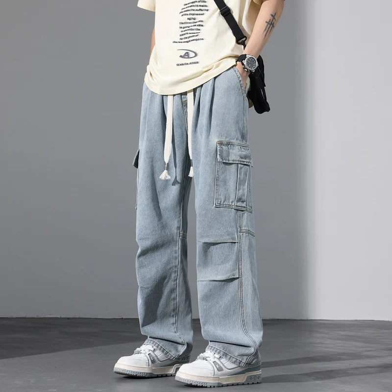Axton Denim Cargo Jeans
