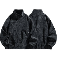 Tavren Leather Collar Jacket